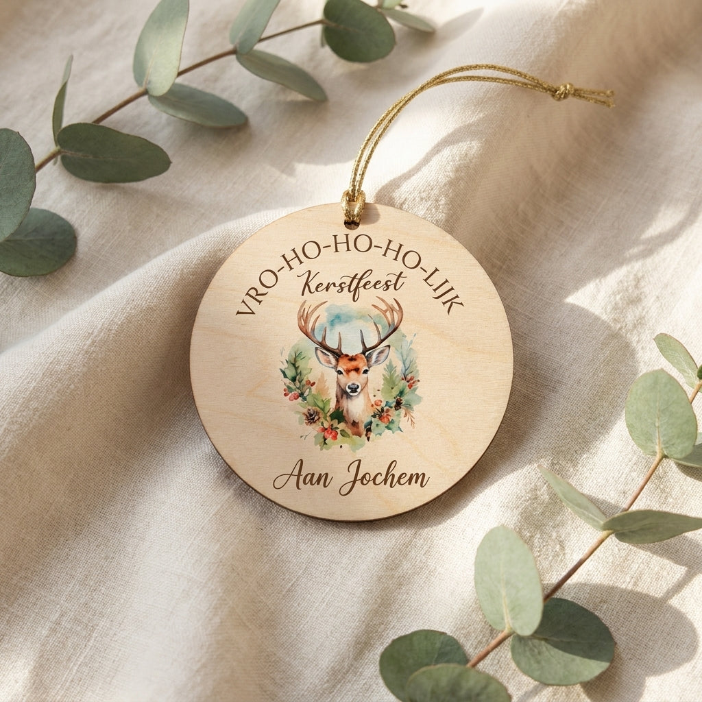 Gepersonaliseerd kerstornament met naam