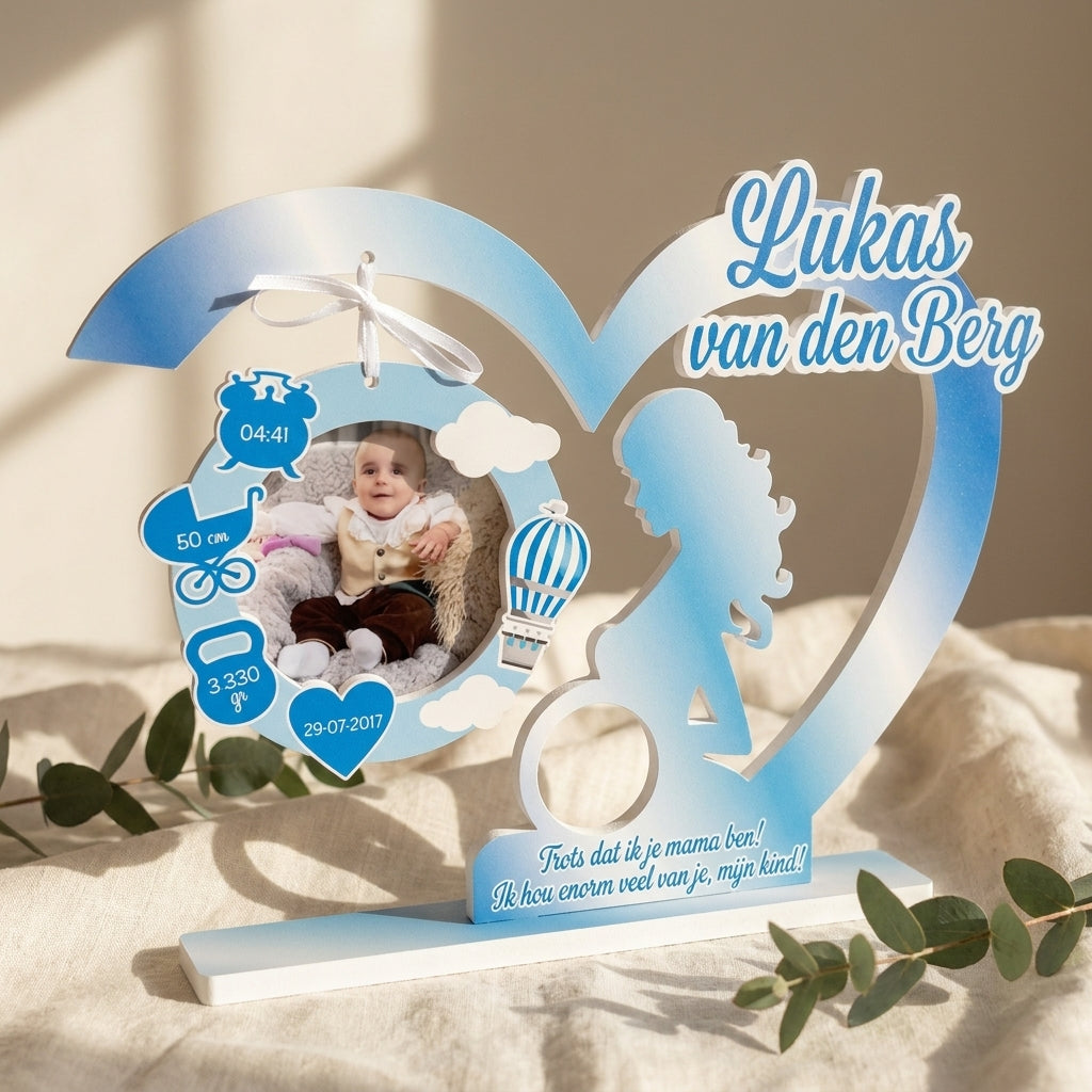 Geboorte fotostandaard voor mama