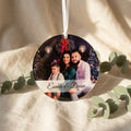 Gepersonaliseerd kerstornament herinnering