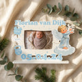 Gepersonaliseerde fotokader met geboortedetails