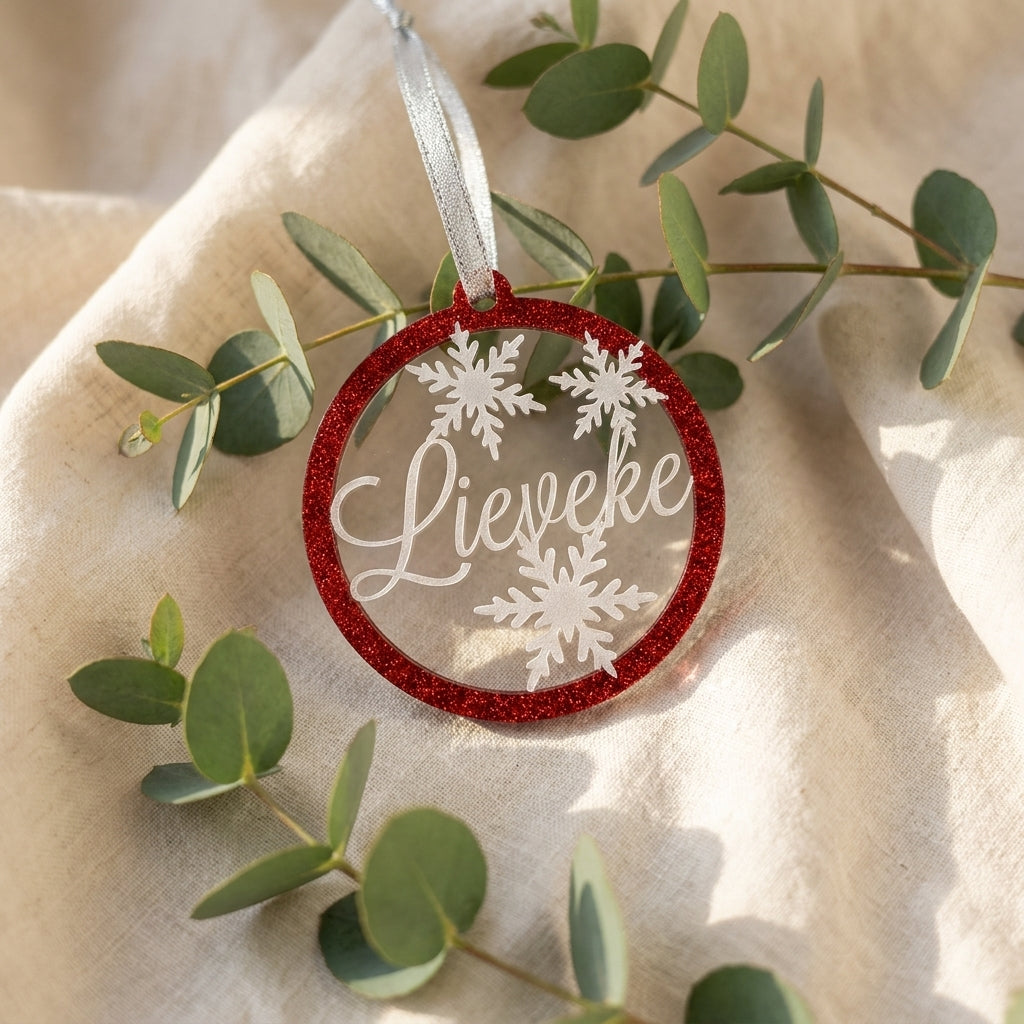 Kerstgeschenkdoos met gepersonaliseerde inhoud