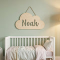 Houten naambord voor de kinderkamer