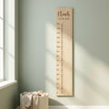 Gepersonaliseerde houten groeimeter