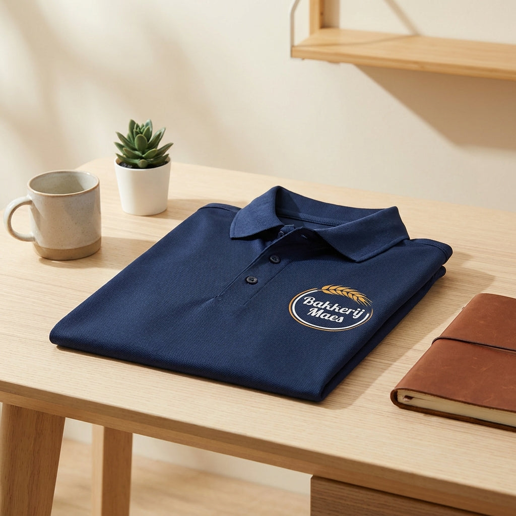 Polo met bedrijfslogo